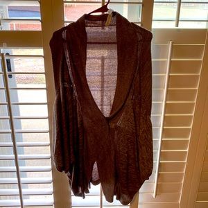 NWOT Taupe Lululemon Sweater Wrap Suze M/L